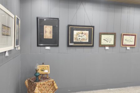 نمایشگاه خوشنویسی هنرمندان برجسته بهبهانی+ عکس