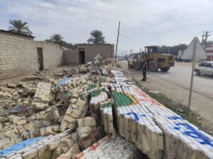 IMG 20250311 WA0064 تخریب ساخت و سازهای غیرمجاز جاده منصوریه