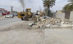 تخریب ساخت و سازهای غیرمجاز جاده منصوریه