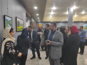 IMG ۲۰۲۵۰۳۰۲ ۱۷۳۱۲۸ نمایشگاه آثار برگزیده جشنواره کُنار بهبهان+عکس