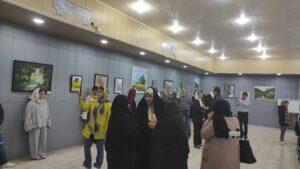 IMG ۲۰۲۵۰۳۰۲ ۱۷۳۲۴۹ نمایشگاه آثار برگزیده جشنواره کُنار بهبهان+عکس