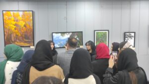 IMG ۲۰۲۵۰۳۰۲ ۱۷۵۵۱۴ نمایشگاه آثار برگزیده جشنواره کُنار بهبهان+عکس