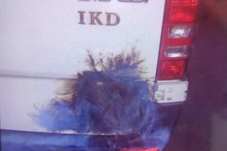 پرتاب نارنجک به آمبولانس اورژانس در بهبهان