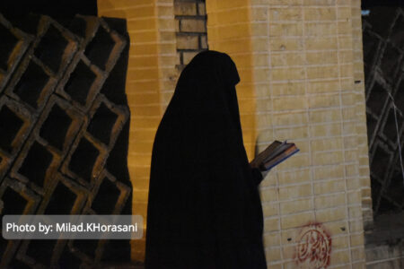 عکس| مناجات شب قدر و بارش رحمت الهی