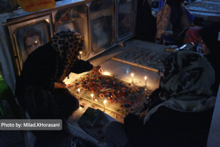 عکس| شهدا میزبان سومین احیای شب قدر بهبهان