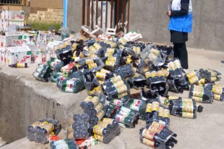 کشف ۹.۵ تن مواد غذایی غیرقابل استفاده و فاسد در بهبهان