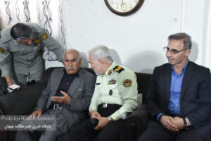 InShot ۲۰۲۵۰۶۰۴ ۱۶۱۰۳۴۴۹۳ عکس | دیدار فرمانده یگان حفاظت محیط‌زیست کشور با خانواده شهید دیده‌بان
