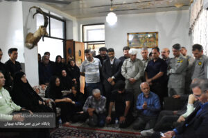 InShot ۲۰۲۵۰۶۰۴ ۱۶۲۳۵۴۶۹۱ عکس | دیدار فرمانده یگان حفاظت محیط‌زیست کشور با خانواده شهید دیده‌بان