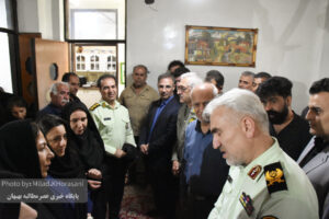 InShot ۲۰۲۵۰۶۰۴ ۱۶۲۵۴۲۶۱۲ عکس | دیدار فرمانده یگان حفاظت محیط‌زیست کشور با خانواده شهید دیده‌بان