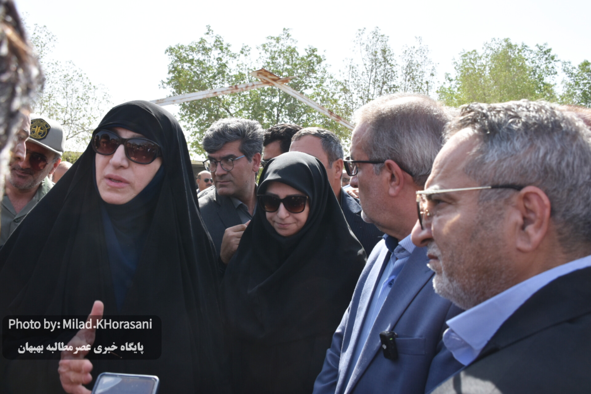 InShot ۲۰۲۵۰۶۰۶ ۱۲۴۵۲۷۲۴۷ عکس| مراسم تشیع پیکر شهید هدایت‌اله دیده‌بان در بهبهان