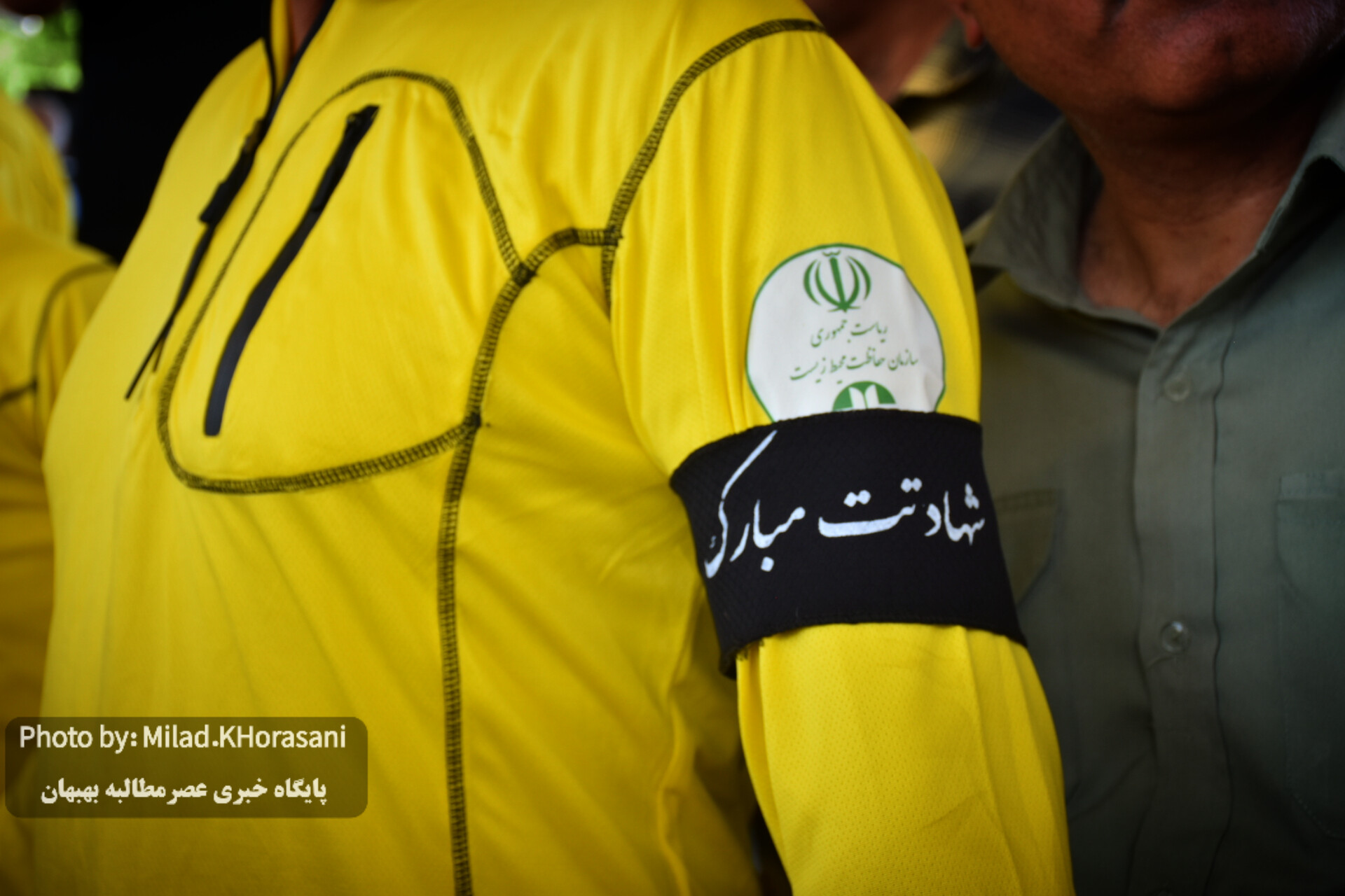 InShot ۲۰۲۵۰۶۰۶ ۱۲۵۶۴۳۲۵۳ عکس| مراسم تشیع پیکر شهید هدایت‌اله دیده‌بان در بهبهان