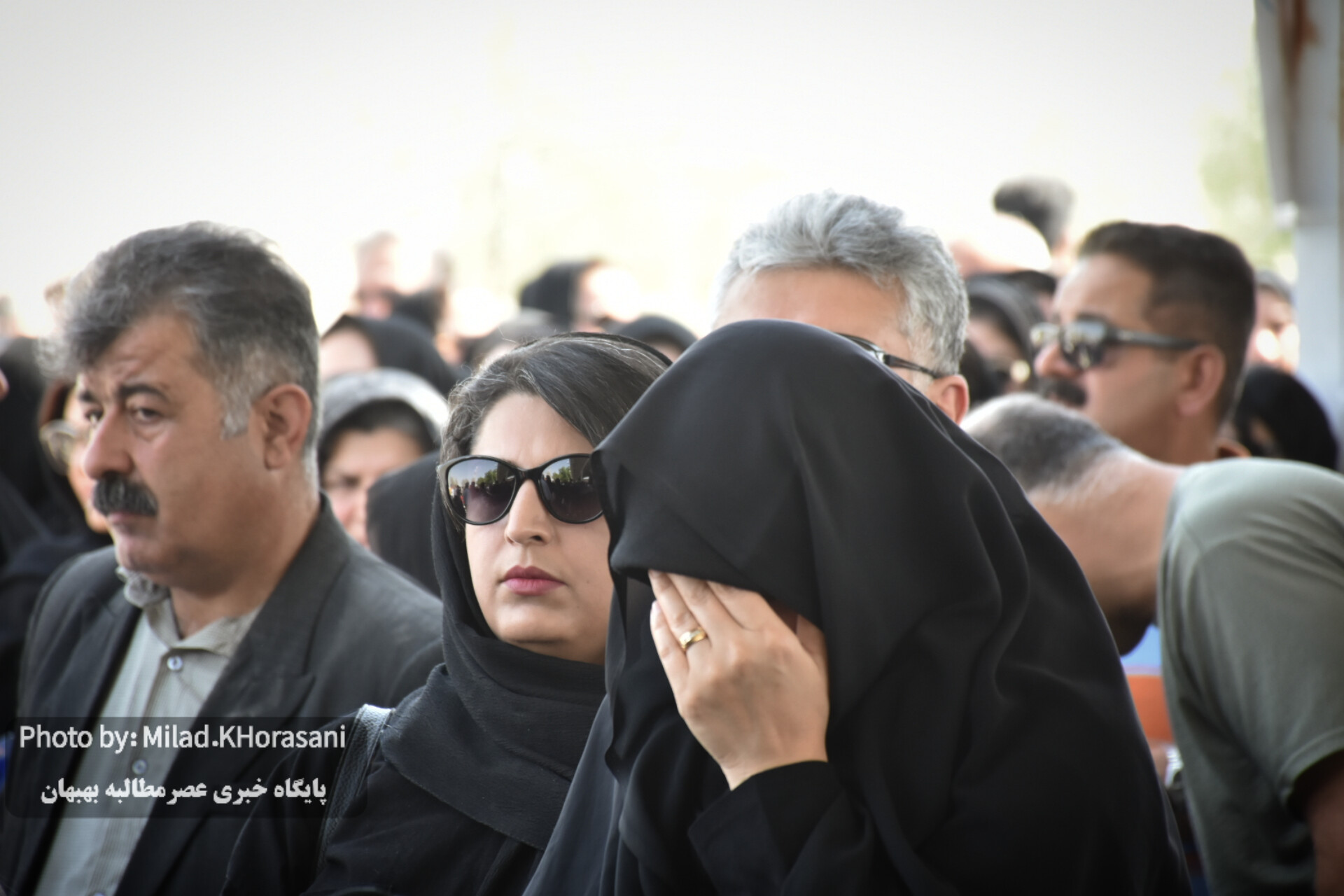 InShot ۲۰۲۵۰۶۰۶ ۱۳۱۵۰۰۸۳۵ عکس| مراسم تشیع پیکر شهید هدایت‌اله دیده‌بان در بهبهان