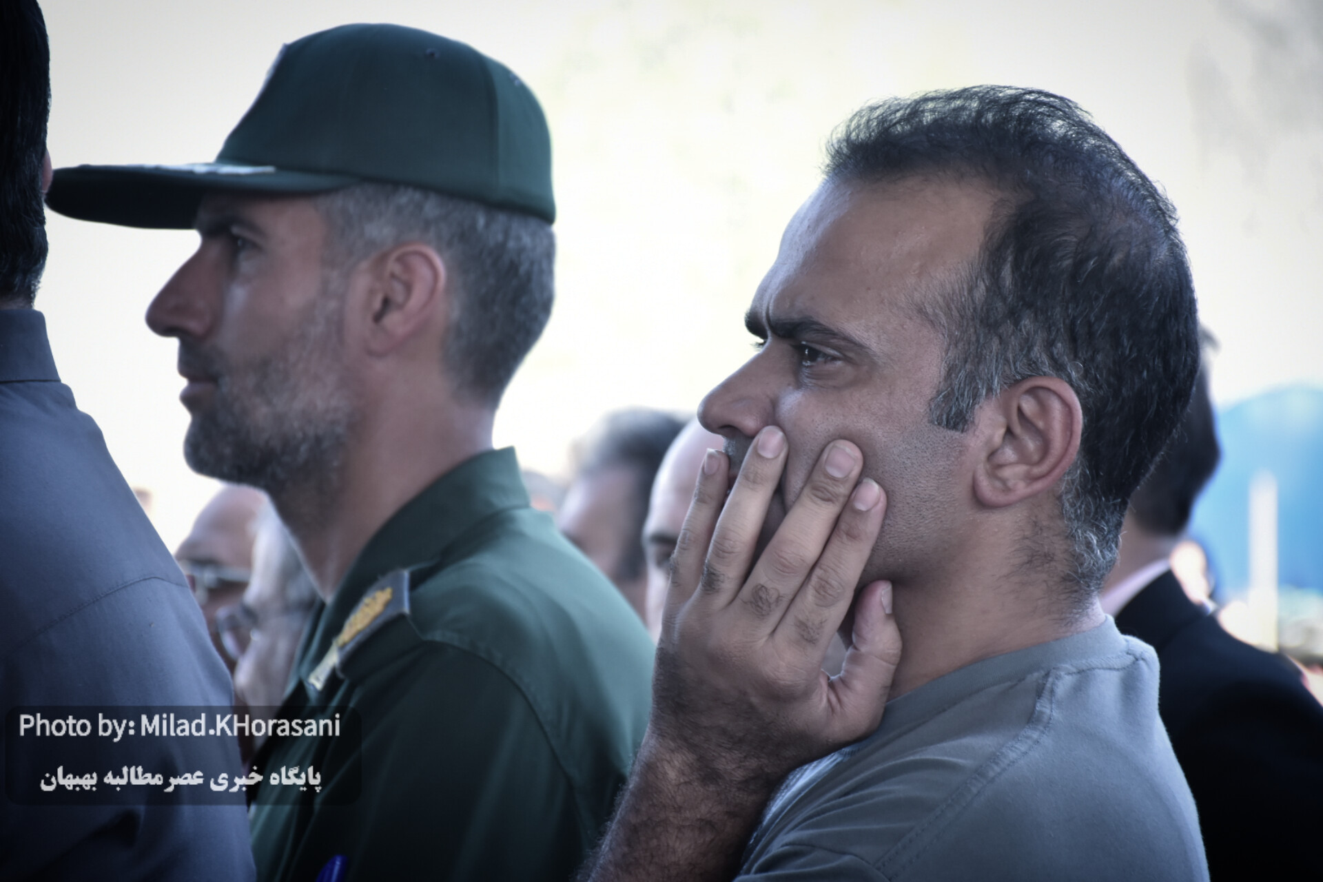 InShot ۲۰۲۵۰۶۰۶ ۱۳۱۶۲۵۷۵۳ عکس| مراسم تشیع پیکر شهید هدایت‌اله دیده‌بان در بهبهان