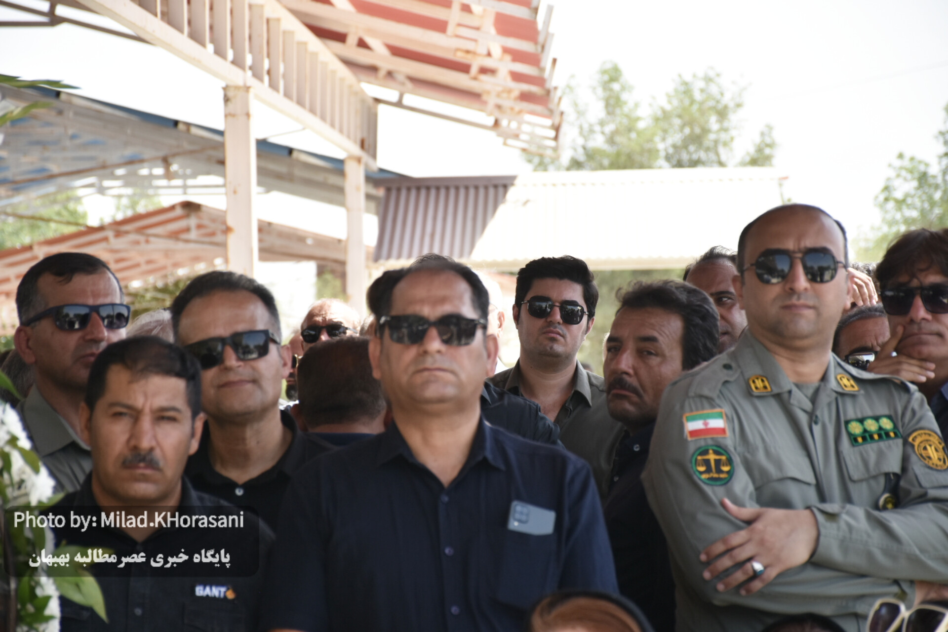 InShot ۲۰۲۵۰۶۰۶ ۱۳۳۴۱۲۶۷۱ عکس| مراسم تشیع پیکر شهید هدایت‌اله دیده‌بان در بهبهان