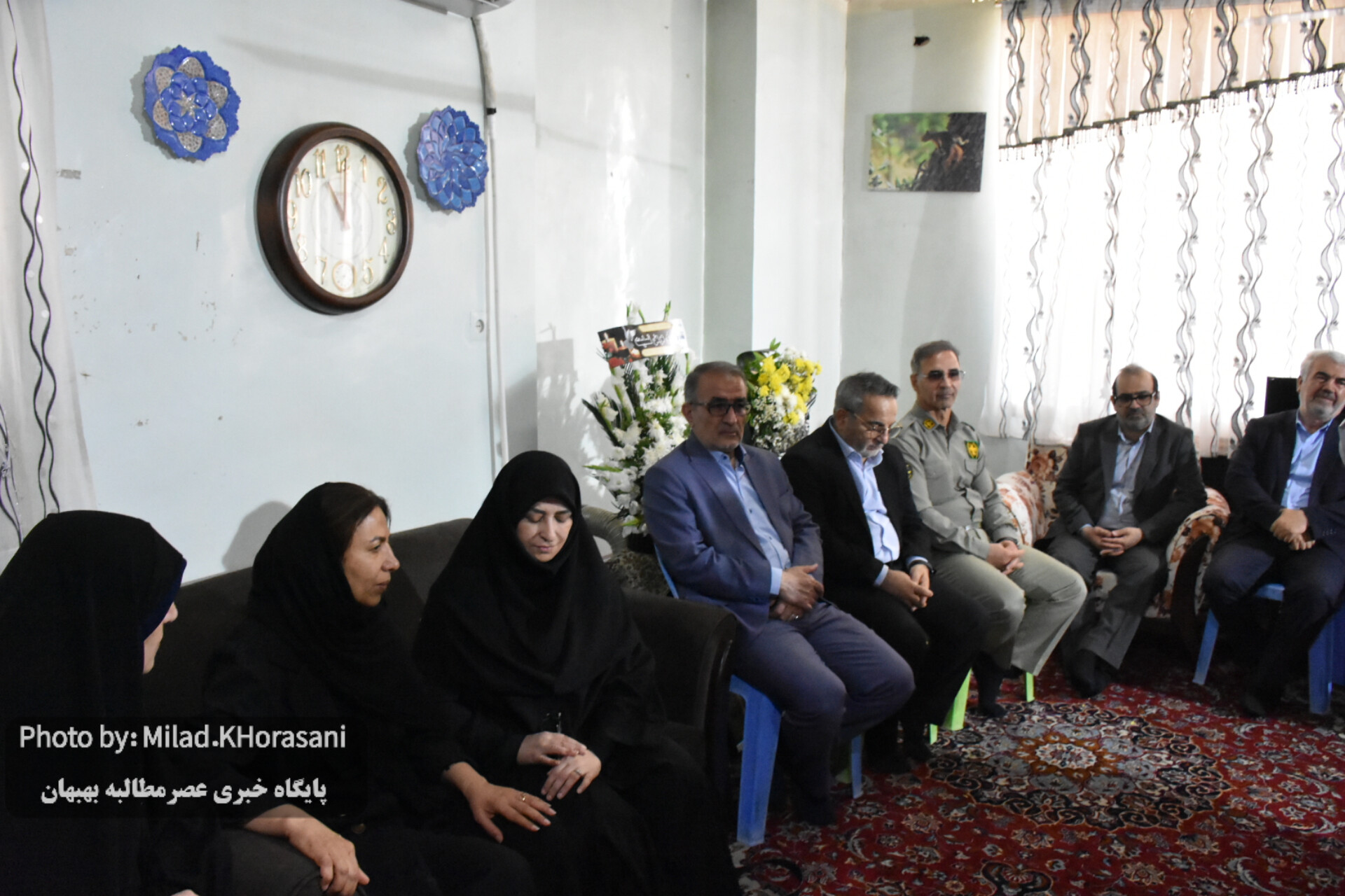 InShot ۲۰۲۵۰۶۰۶ ۱۵۴۷۰۳۹۱۶ عکس| دیدار رئیس سازمان حفاظت محیط زیست با خانواده شهید هدایت‌اله دیده‌بان/منطقه حفاظت‌شده خائیز یتیم شد