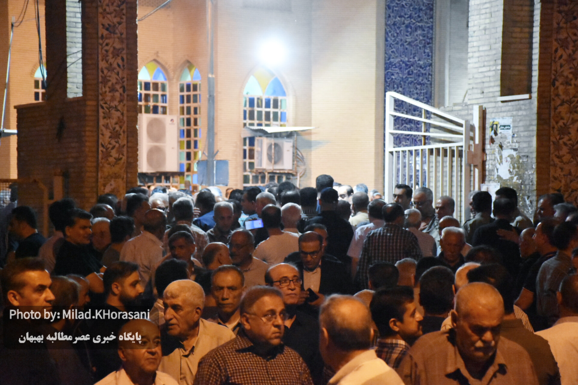 InShot ۲۰۲۵۰۶۰۷ ۲۳۳۹۳۹۳۴۵ عکس| مراسم ترحیم محیط‌بان شهید هدایت‌اله دیده‌بان