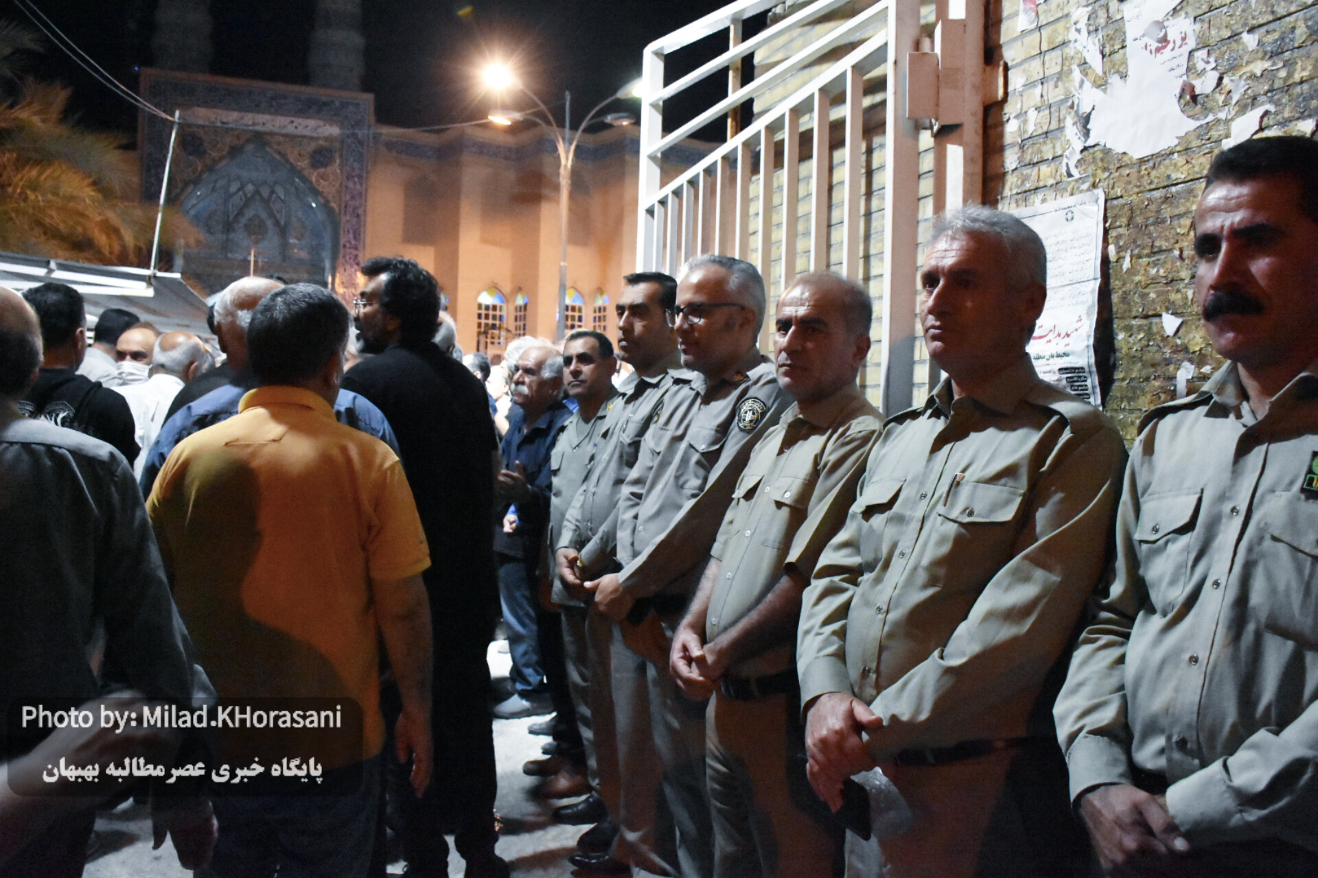 InShot ۲۰۲۵۰۶۰۷ ۲۳۴۰۲۹۰۳۳ عکس| مراسم ترحیم محیط‌بان شهید هدایت‌اله دیده‌بان