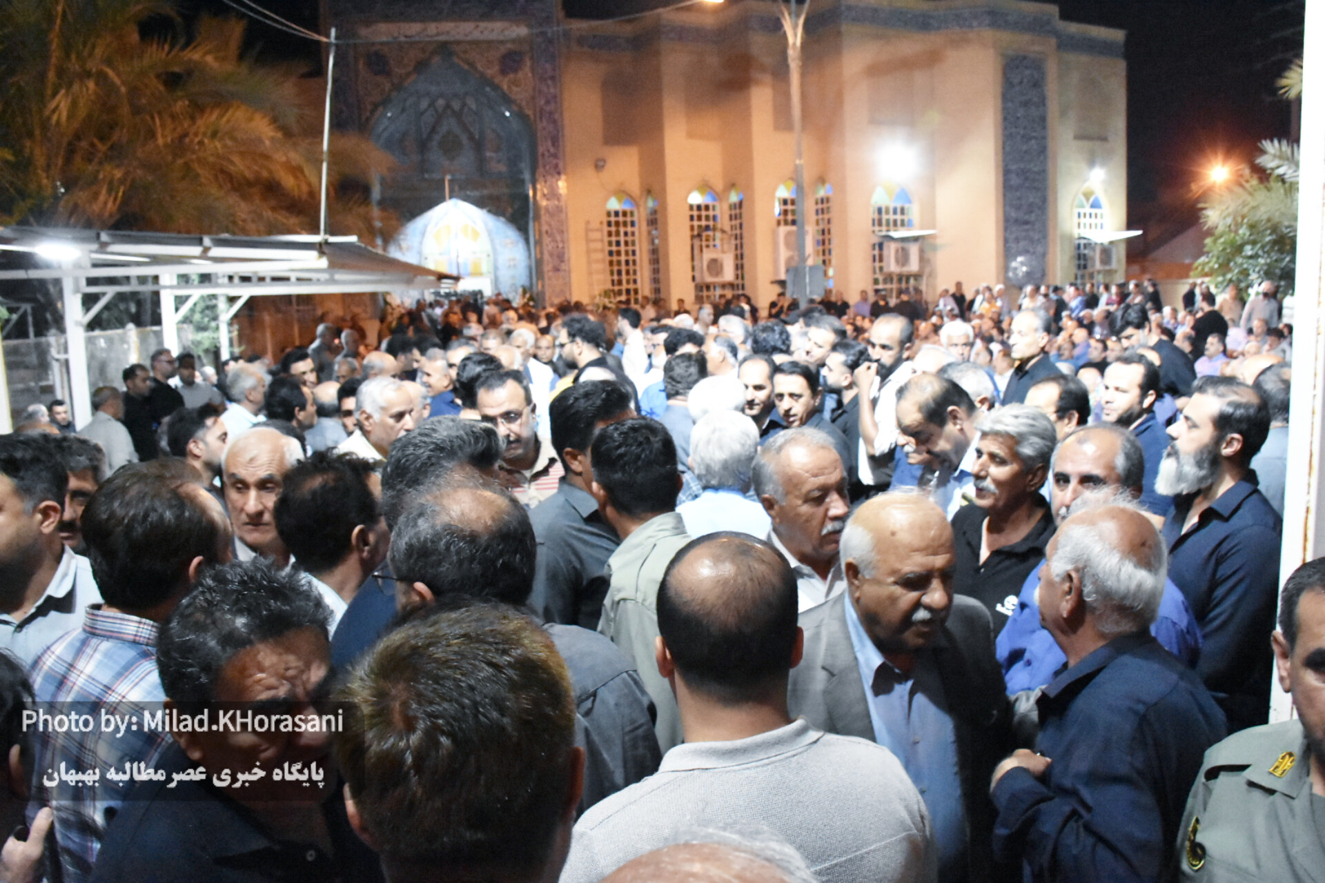 InShot ۲۰۲۵۰۶۰۷ ۲۳۴۱۵۳۲۷۲ عکس| مراسم ترحیم محیط‌بان شهید هدایت‌اله دیده‌بان