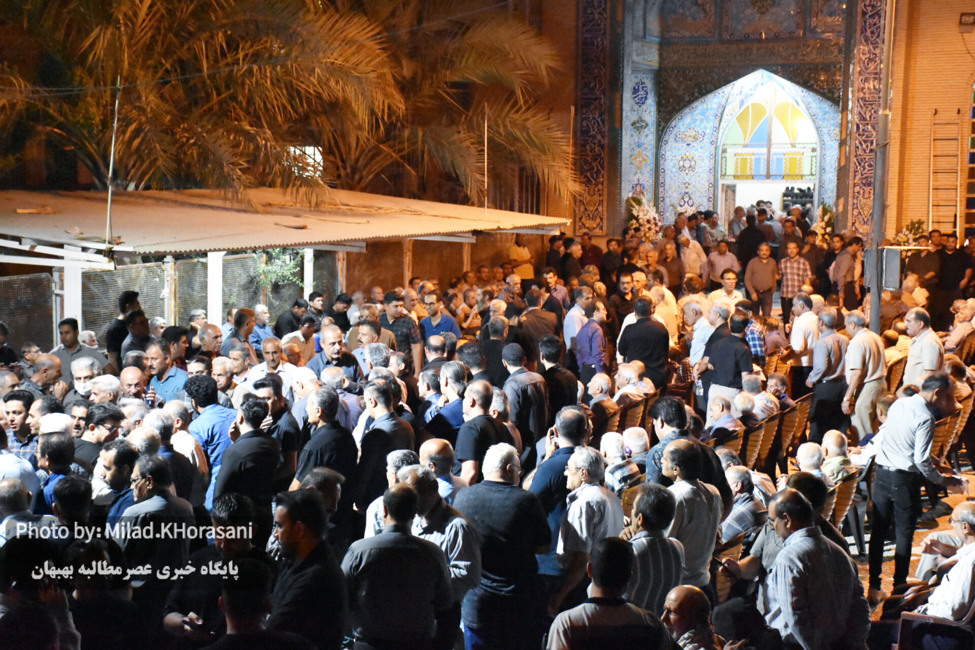 InShot ۲۰۲۵۰۶۰۷ ۲۳۵۷۳۴۶۷۸ عکس| مراسم ترحیم محیط‌بان شهید هدایت‌اله دیده‌بان