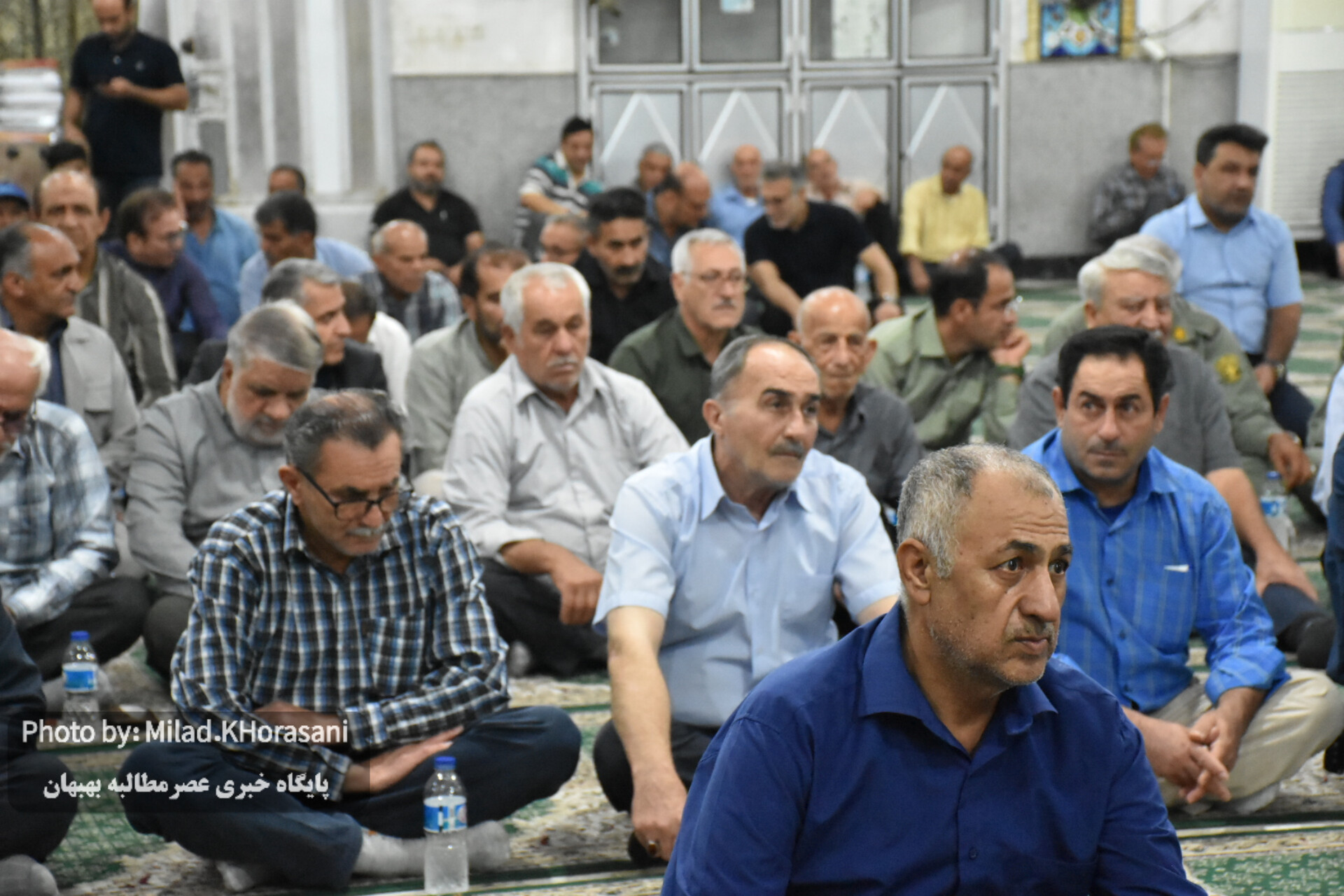 InShot ۲۰۲۵۰۶۰۸ ۰۰۱۶۴۲۳۸۶ عکس| مراسم ترحیم محیط‌بان شهید هدایت‌اله دیده‌بان