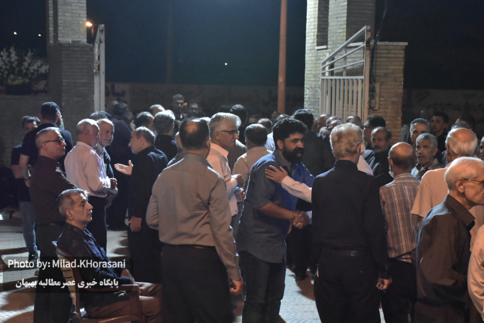 InShot ۲۰۲۵۰۶۰۸ ۰۰۱۸۲۶۱۹۱ عکس| مراسم ترحیم محیط‌بان شهید هدایت‌اله دیده‌بان