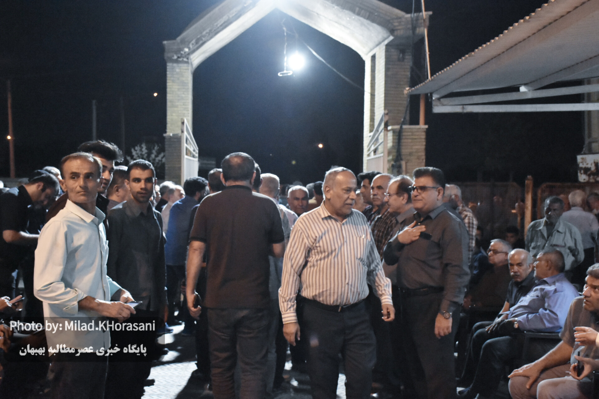 InShot ۲۰۲۵۰۶۰۸ ۰۰۲۷۲۱۸۵۲ عکس| مراسم ترحیم محیط‌بان شهید هدایت‌اله دیده‌بان