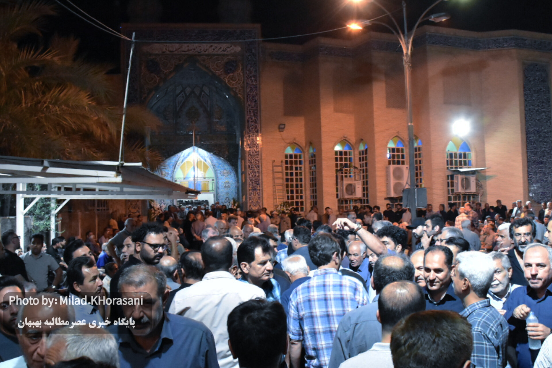 InShot ۲۰۲۵۰۶۰۸ ۰۰۲۸۴۳۸۴۲ عکس| مراسم ترحیم محیط‌بان شهید هدایت‌اله دیده‌بان