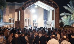 عکس| مراسم ترحیم محیط‌بان شهید هدایت‌اله دیده‌بان