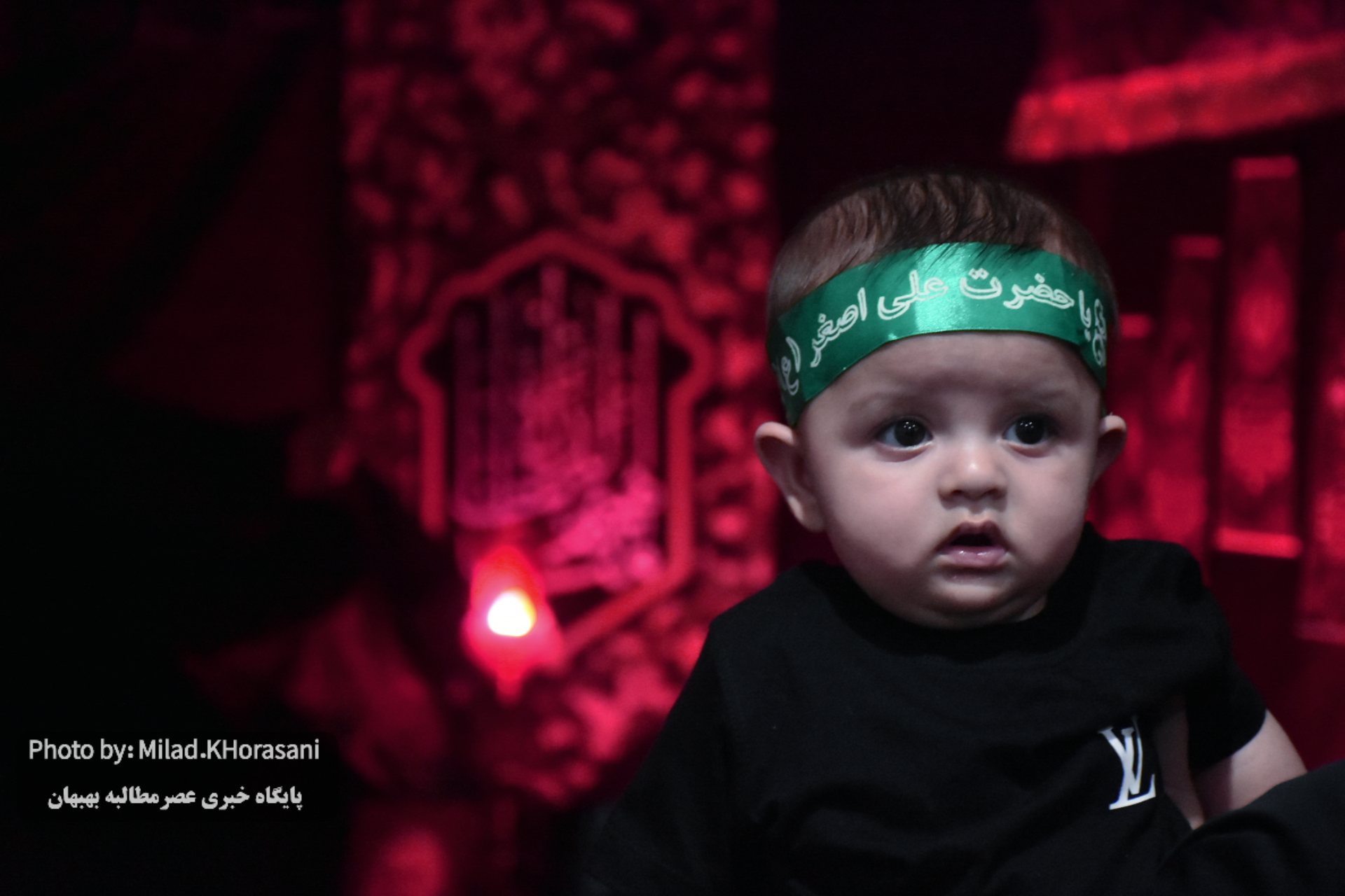 InShot ۲۰۲۵۰۶۲۷ ۱۹۱۵۱۴۵۸۲ عکس| مراسم شیرخوارگان حسینی در بهبهان