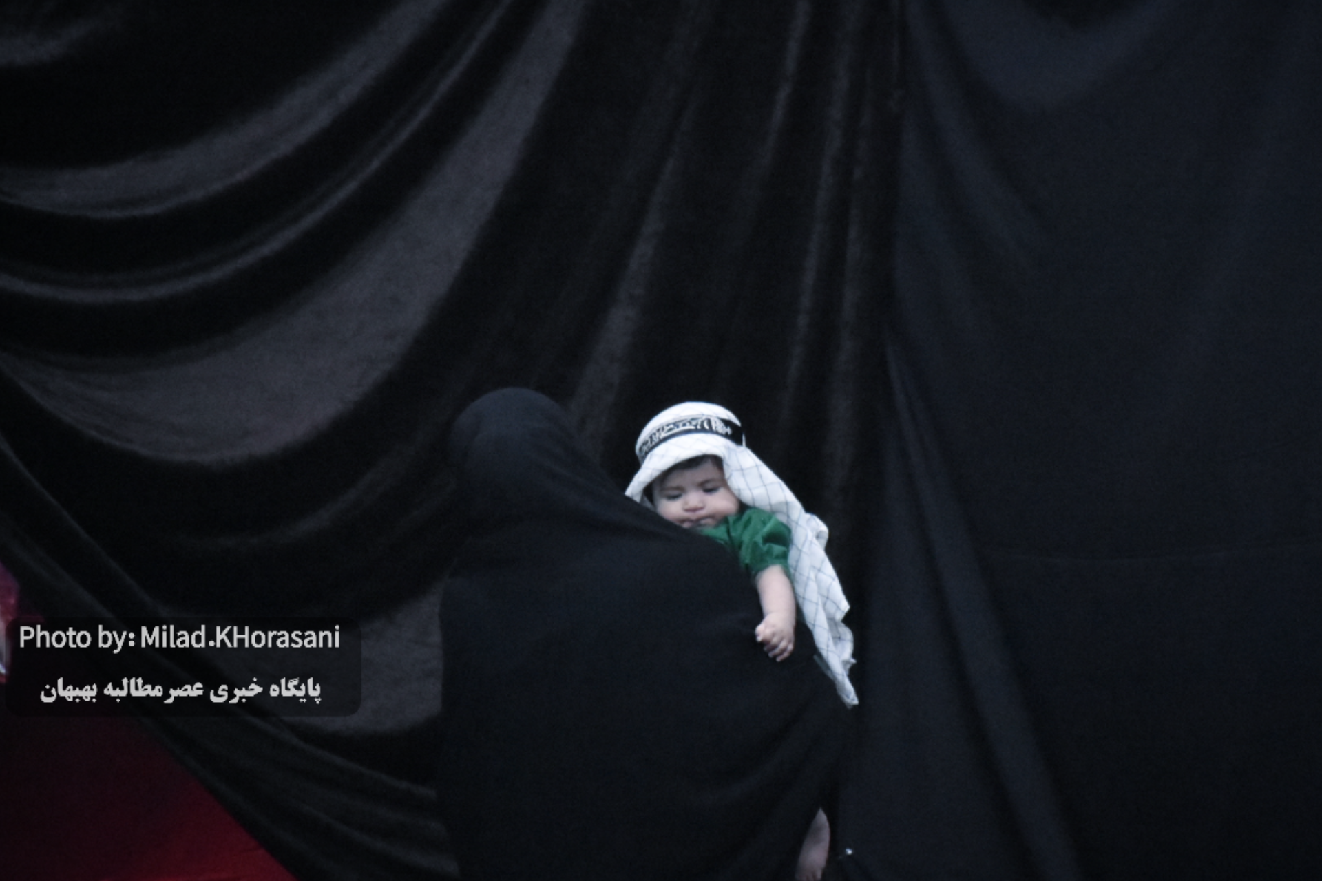 InShot ۲۰۲۵۰۶۲۷ ۱۹۲۳۴۵۲۴۱ عکس| مراسم شیرخوارگان حسینی در بهبهان