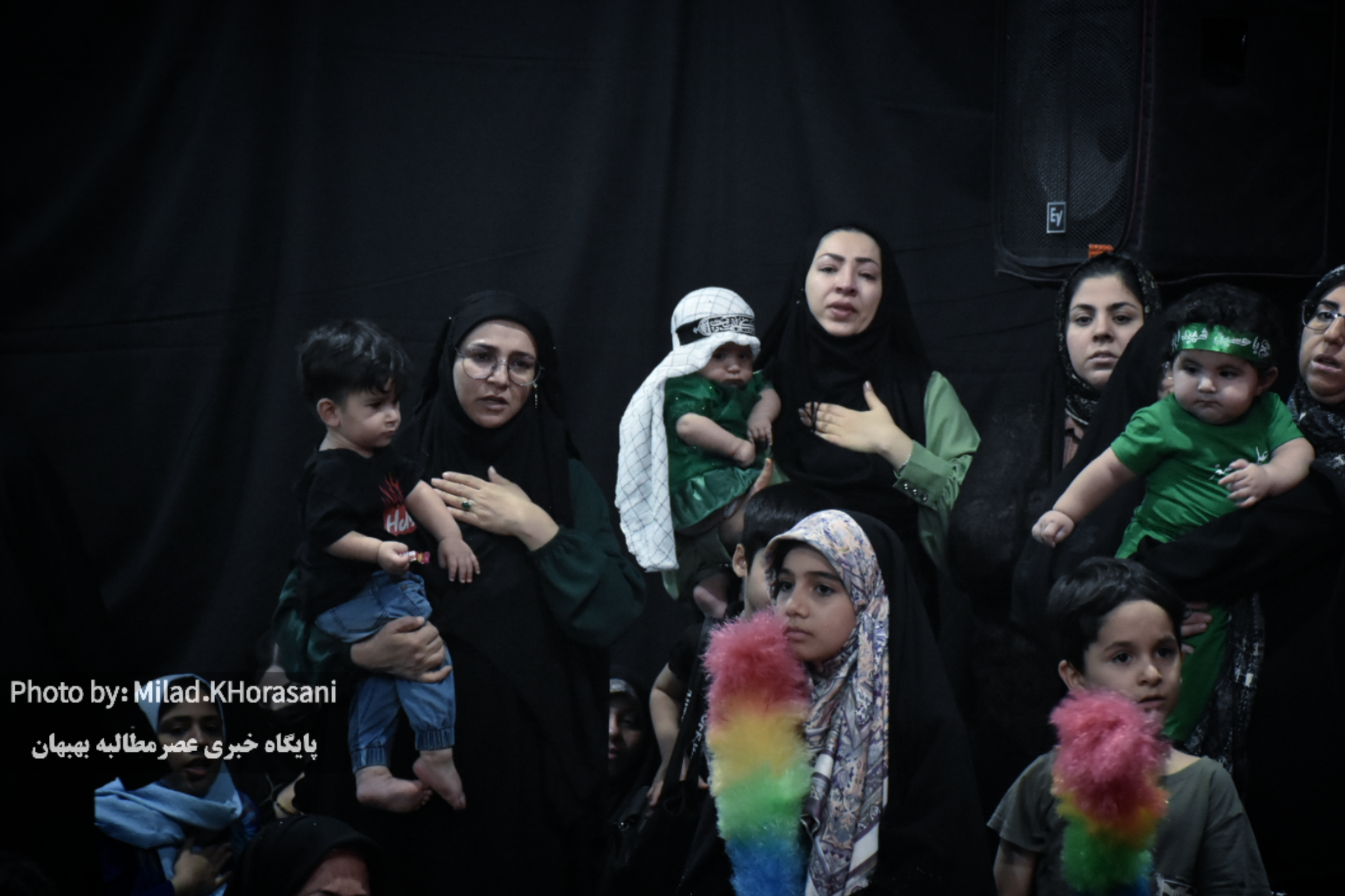 InShot ۲۰۲۵۰۶۲۷ ۱۹۵۶۰۱۷۸۳ عکس| مراسم شیرخوارگان حسینی در بهبهان