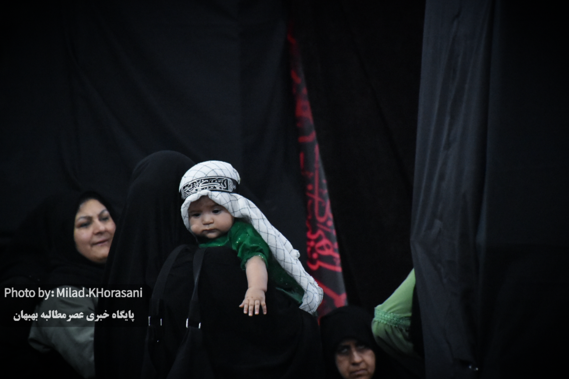 InShot ۲۰۲۵۰۶۲۷ ۱۹۵۷۵۵۶۱۶ عکس| مراسم شیرخوارگان حسینی در بهبهان