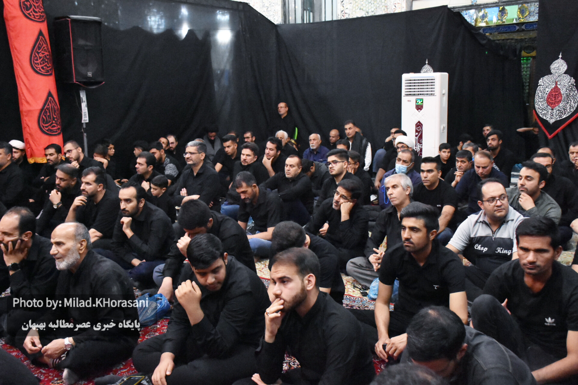 InShot ۲۰۲۵۰۶۳۰ ۲۰۰۴۵۰۸۲۹ گزارش تصویری شب چهارم محرم بهبهان