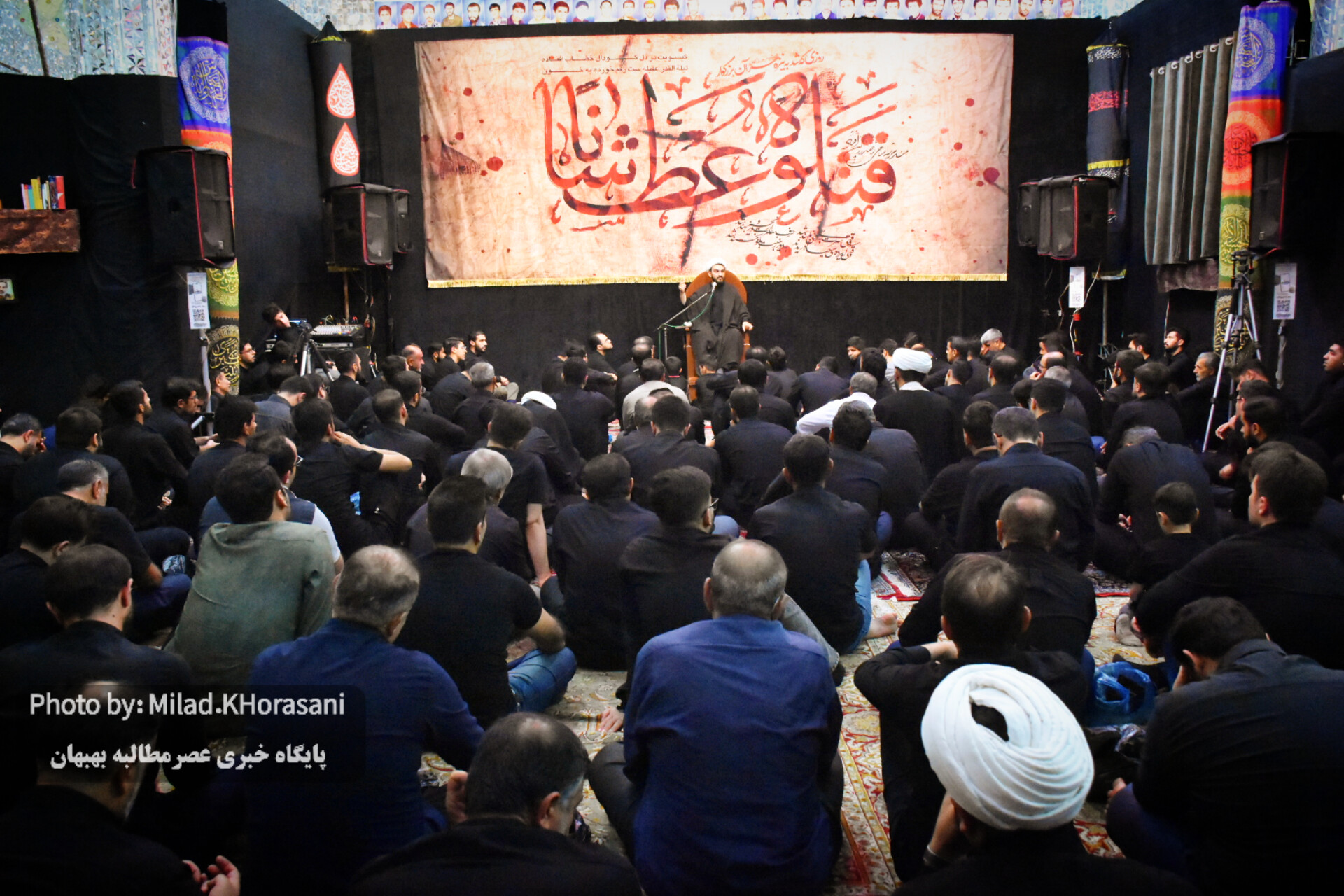 InShot ۲۰۲۵۰۶۳۰ ۲۰۱۲۴۲۵۶۳ گزارش تصویری شب چهارم محرم بهبهان