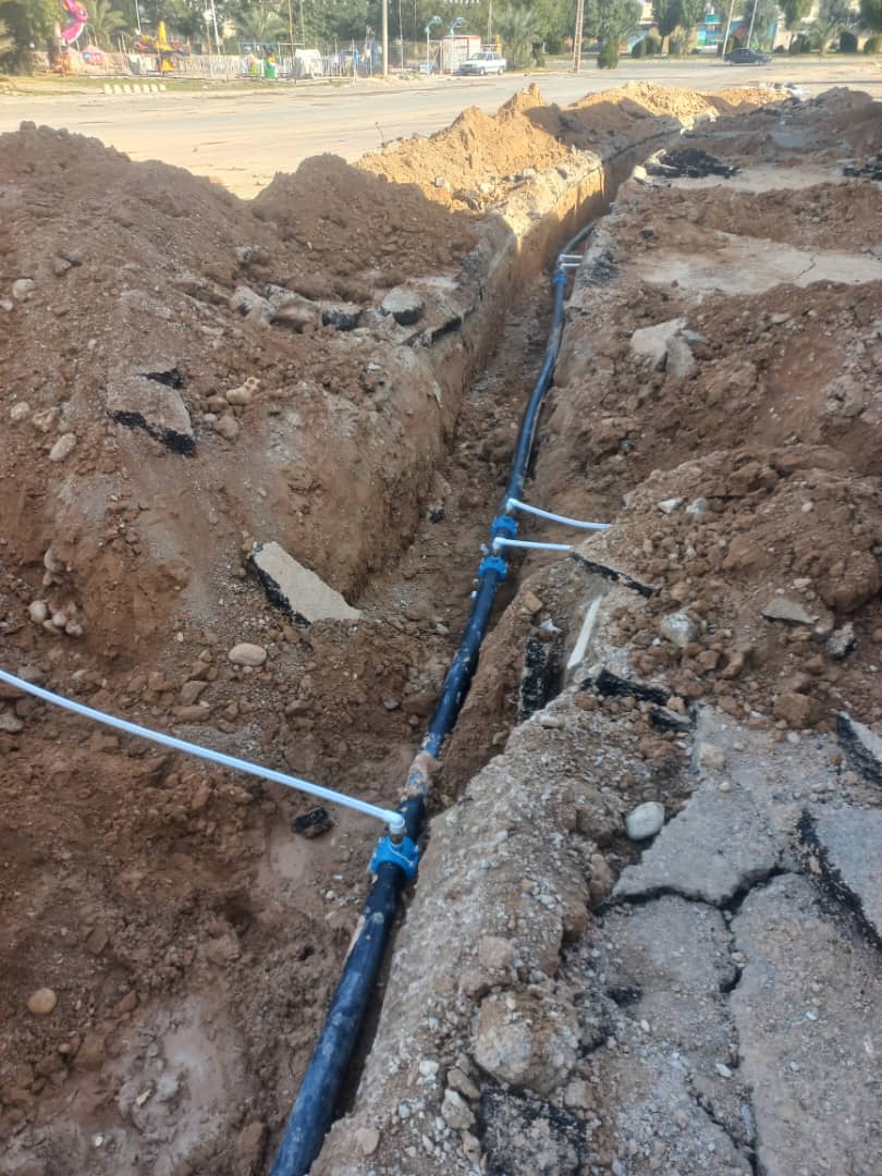 IMG 20241220 WA0025 توسعه و اصلاح ۷ هزار متر شبکه آبرسانی در بهبهان طی سه‌ماهه نخست سال