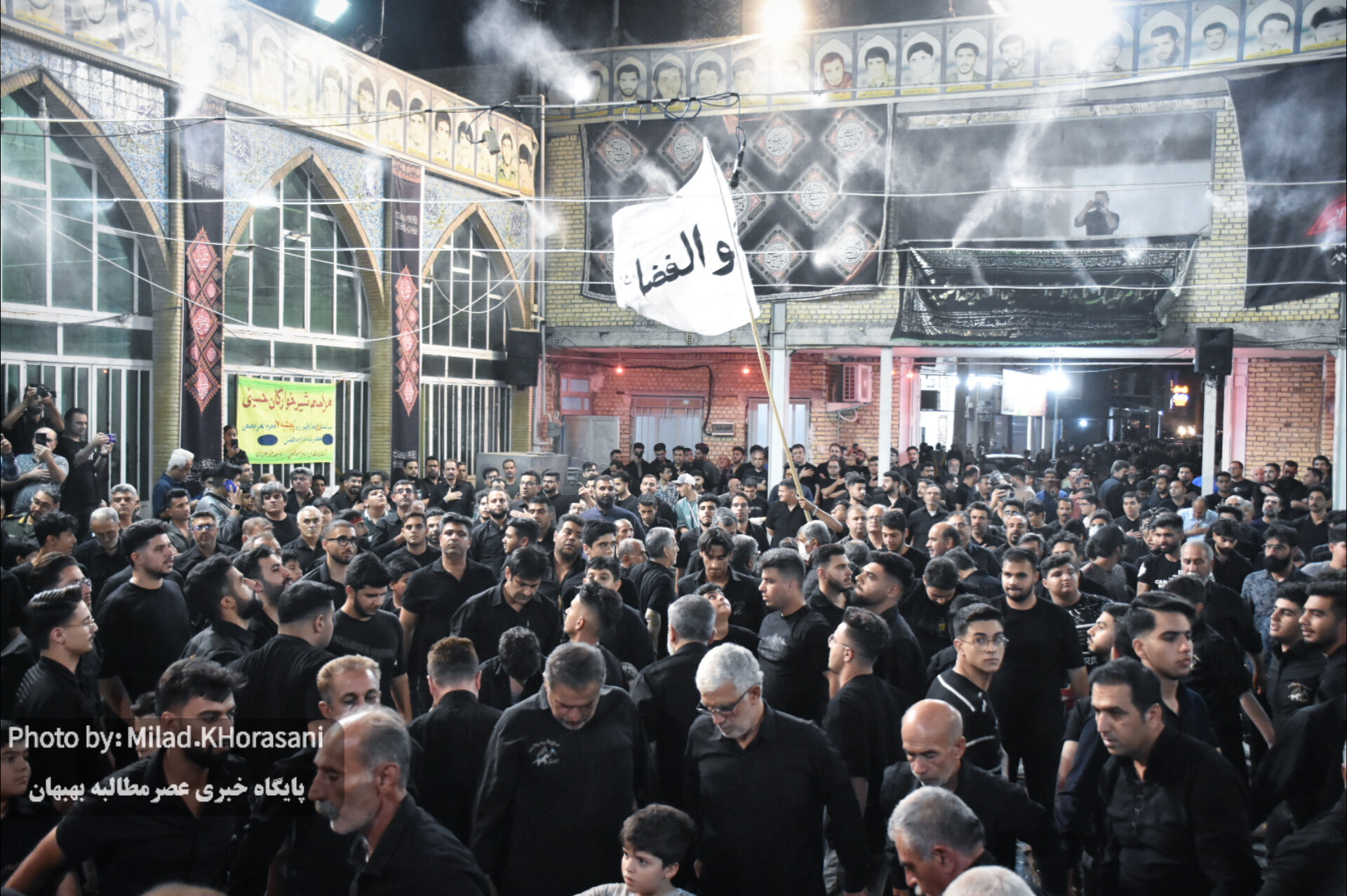 InShot ۲۰۲۵۰۷۰۲ ۱۴۱۰۴۶۵۳۳ عکس| عزاداری سنتی هیئت امامزاده فضل(ع) بهبهان