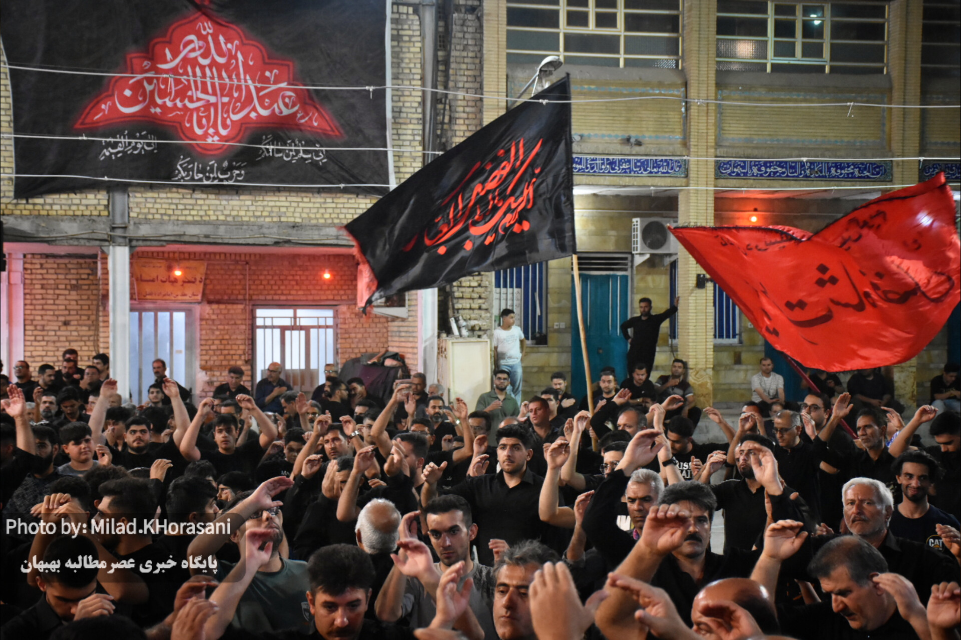 InShot ۲۰۲۵۰۷۰۲ ۱۴۲۰۴۱۴۸۰ عکس| عزاداری سنتی هیئت امامزاده فضل(ع) بهبهان