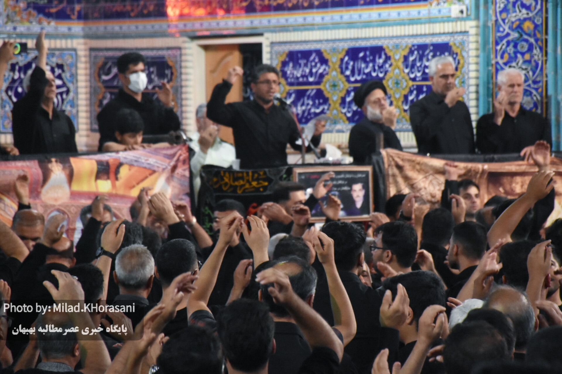 InShot ۲۰۲۵۰۷۰۲ ۱۴۲۴۳۱۳۷۸ عکس| عزاداری سنتی هیئت امامزاده فضل(ع) بهبهان