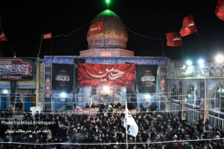 عکس| عزاداری سنتی هیئت امامزاده فضل(ع) بهبهان