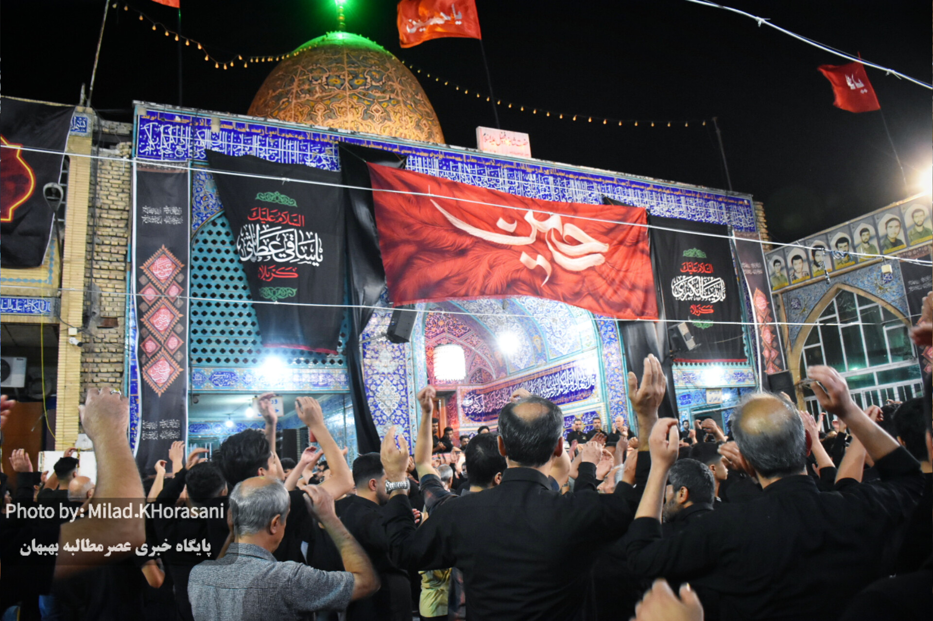 InShot ۲۰۲۵۰۷۰۲ ۱۴۳۱۲۸۷۵۲ عکس| عزاداری سنتی هیئت امامزاده فضل(ع) بهبهان