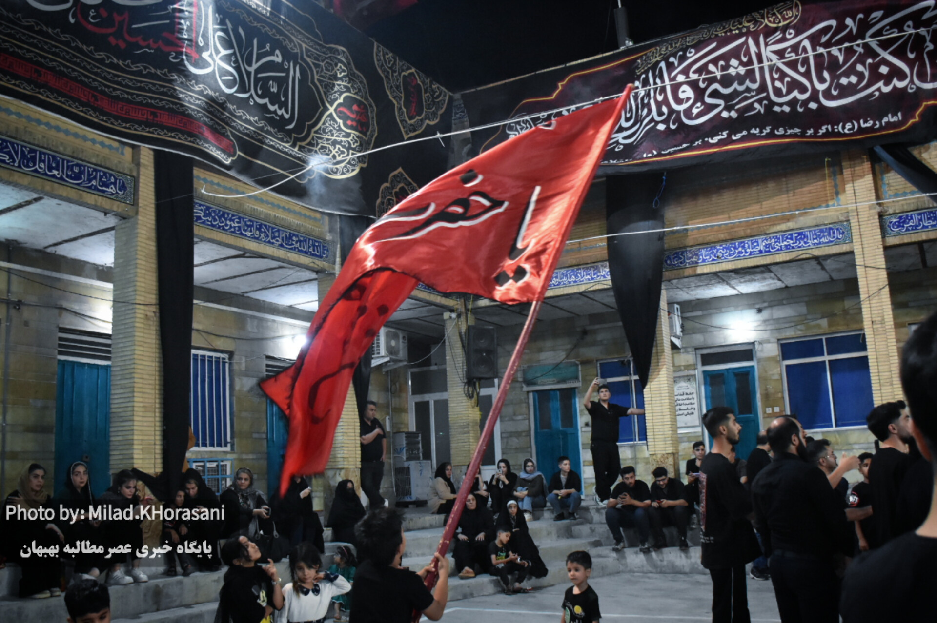 InShot ۲۰۲۵۰۷۰۲ ۱۴۳۲۲۶۱۶۵ عکس| عزاداری سنتی هیئت امامزاده فضل(ع) بهبهان