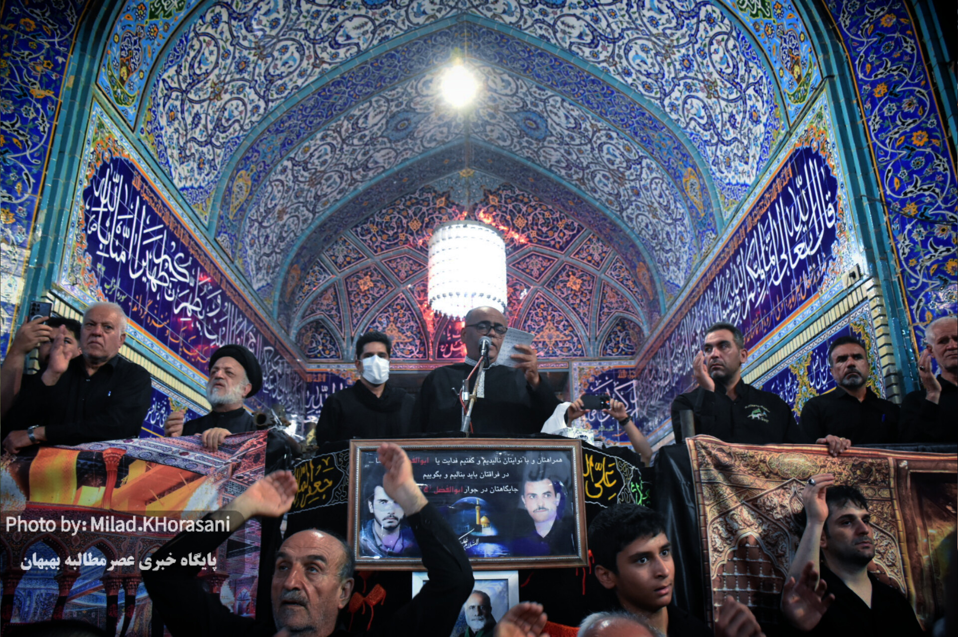 InShot ۲۰۲۵۰۷۰۲ ۱۴۳۵۱۱۹۹۰ عکس| عزاداری سنتی هیئت امامزاده فضل(ع) بهبهان