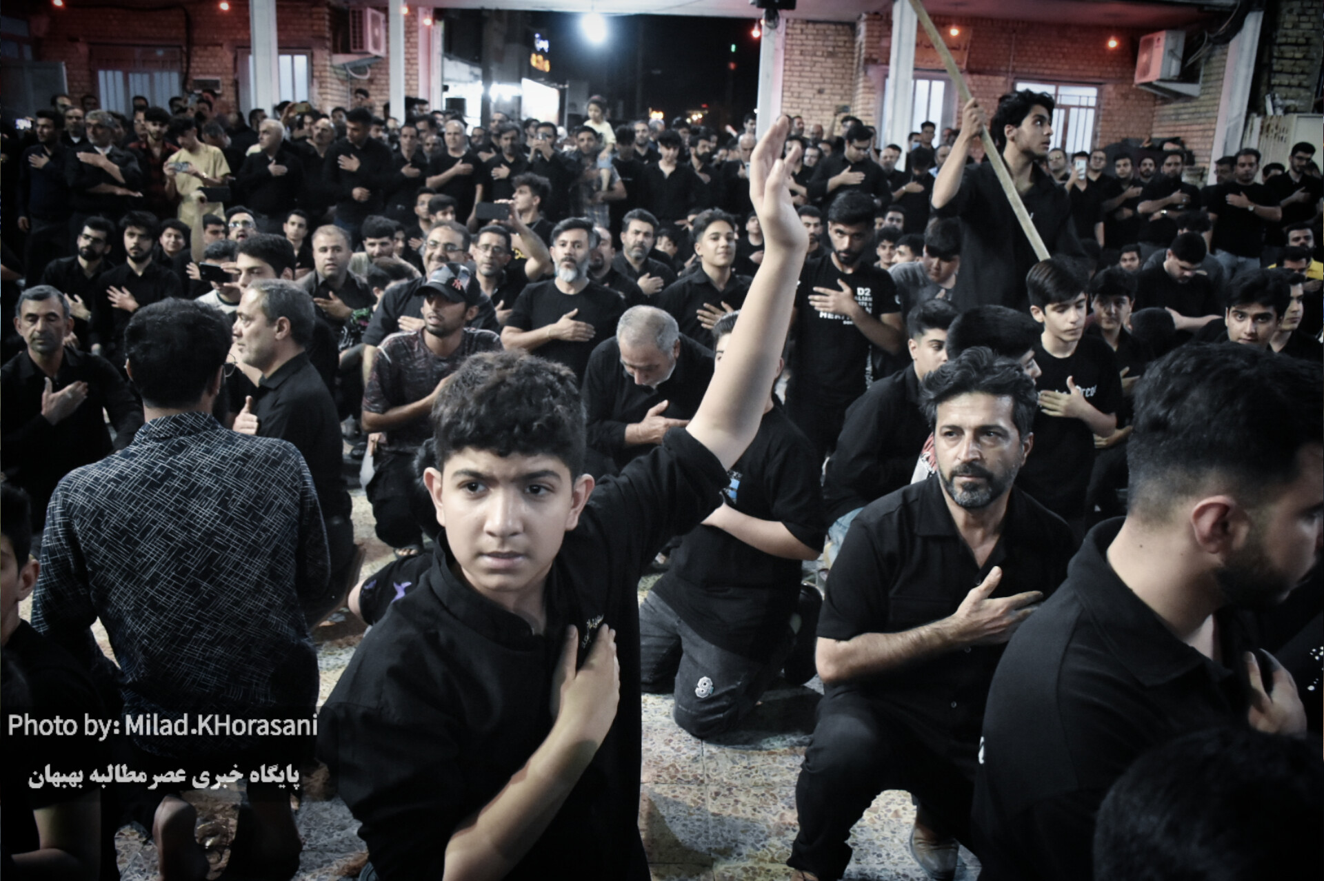 InShot ۲۰۲۵۰۷۰۲ ۱۴۴۳۱۵۸۰۶ عکس| عزاداری سنتی هیئت امامزاده فضل(ع) بهبهان