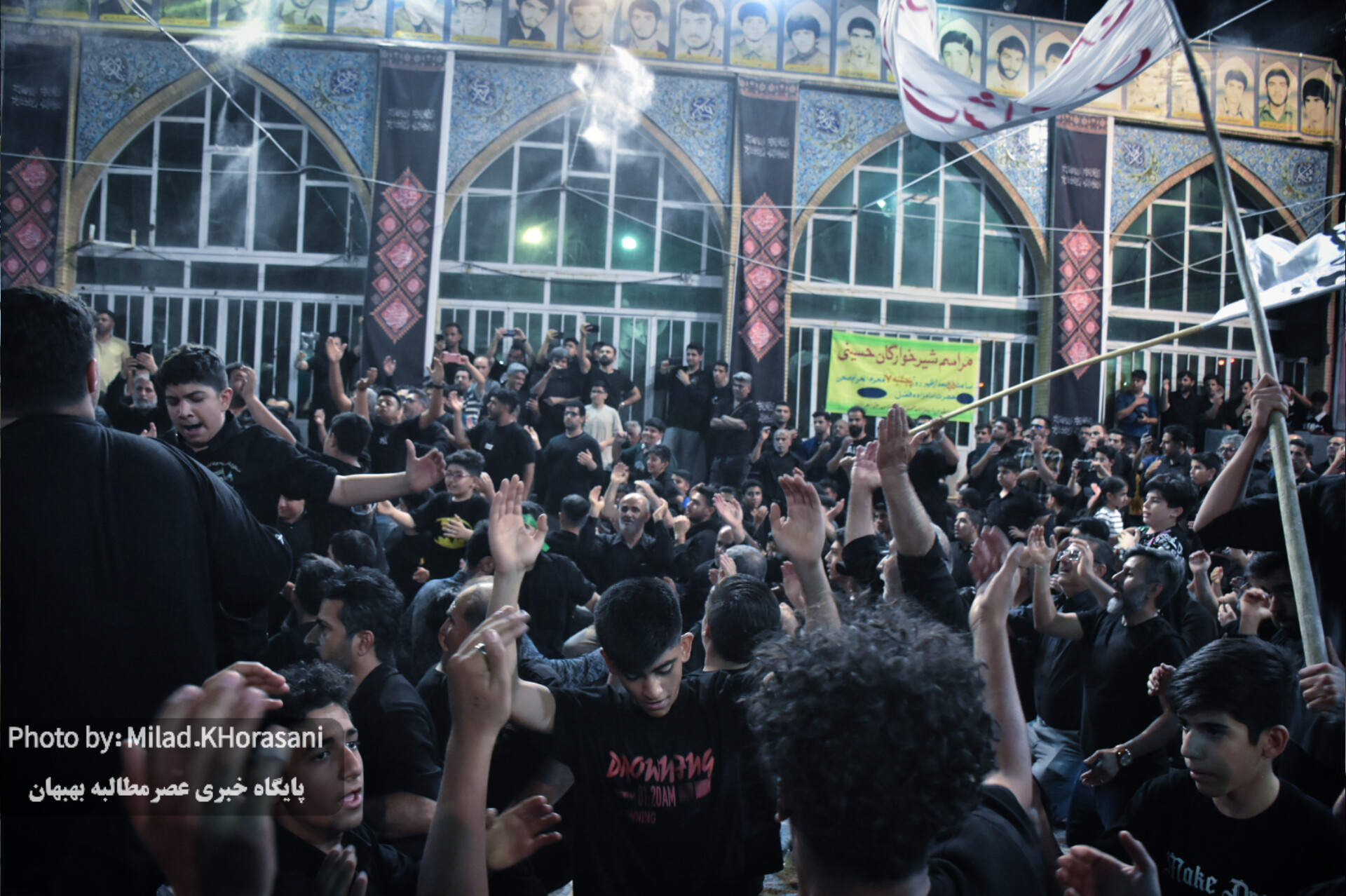 InShot ۲۰۲۵۰۷۰۲ ۱۴۴۴۱۶۹۹۹ عکس| عزاداری سنتی هیئت امامزاده فضل(ع) بهبهان