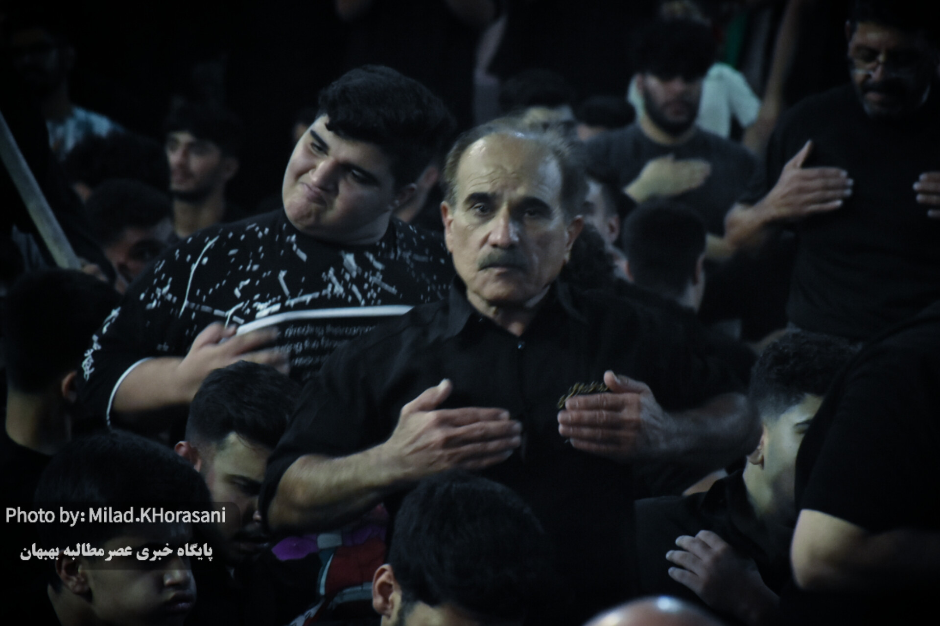 InShot ۲۰۲۵۰۷۰۲ ۱۴۴۶۵۰۴۲۳ عکس| عزاداری سنتی هیئت امامزاده فضل(ع) بهبهان