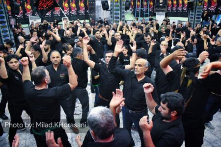 عکس| هیئت عزاداری پهلوانان بهبهان
