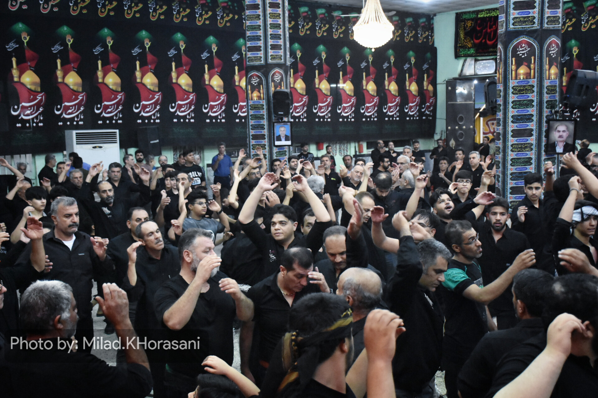 InShot ۲۰۲۵۰۷۰۳ ۱۳۴۴۳۳۳۴۵ عکس| هیئت عزاداری پهلوانان بهبهان