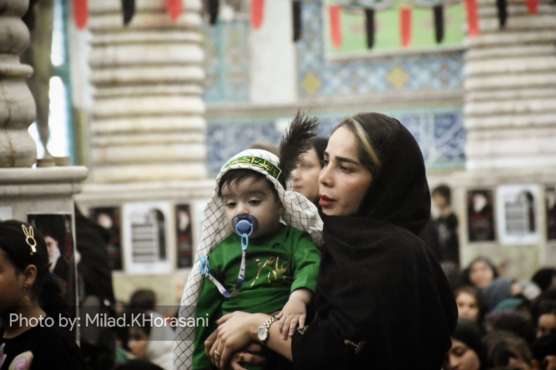 InShot ۲۰۲۵۰۷۰۳ ۲۰۵۰۴۰۷۵۸ عکس| اجتماع شیرخوارگان حسینی در بهبهان