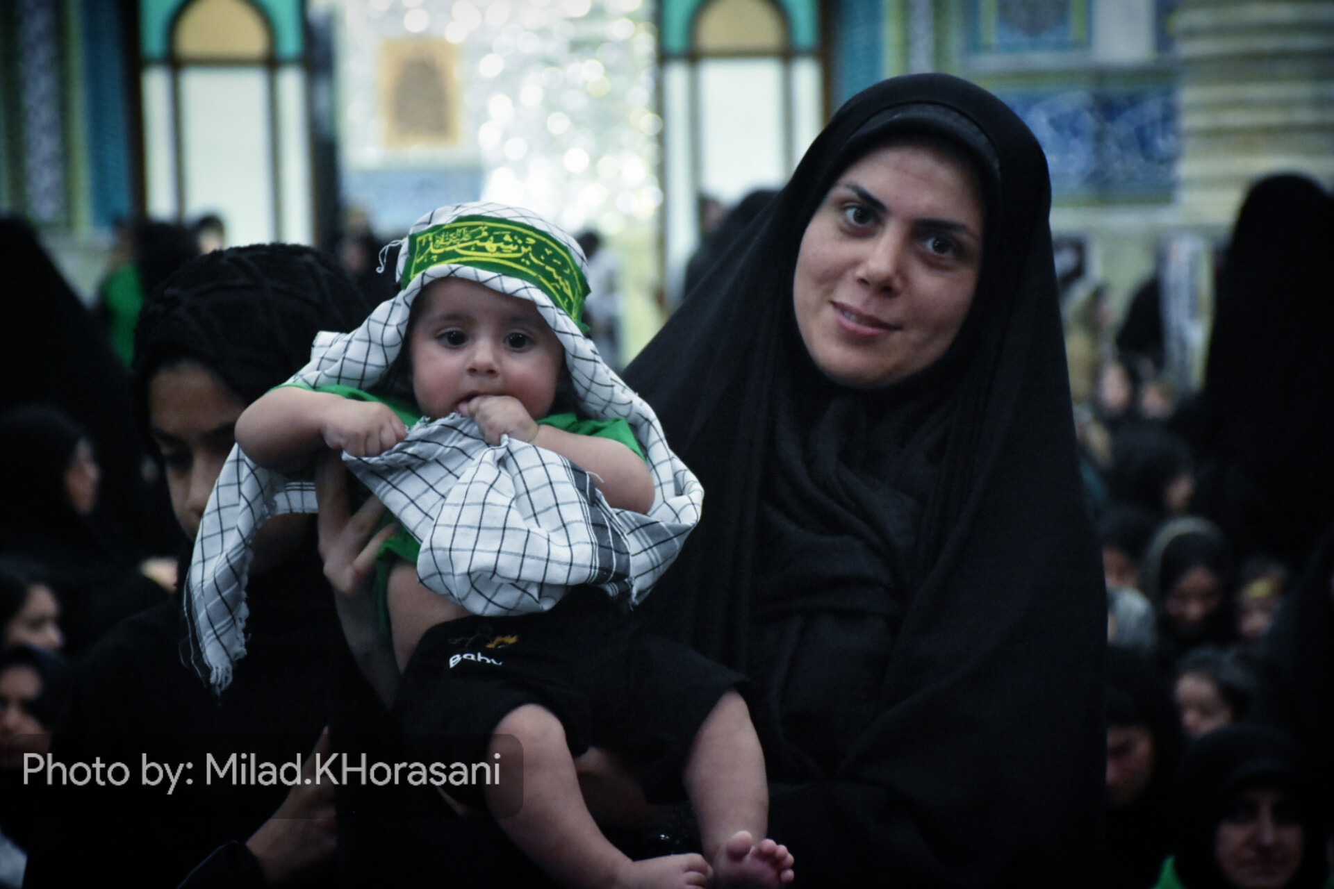 InShot ۲۰۲۵۰۷۰۳ ۲۱۰۹۰۰۸۰۲ عکس| اجتماع شیرخوارگان حسینی در بهبهان