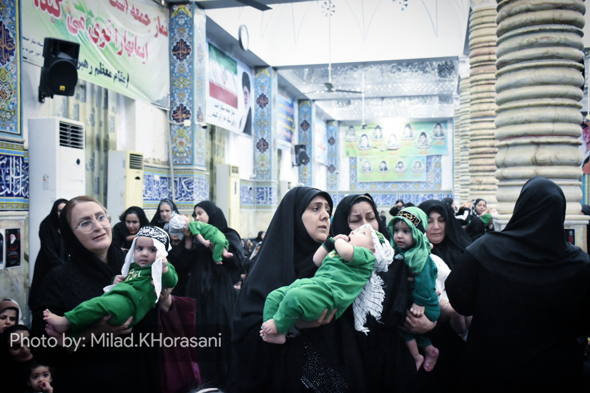 InShot ۲۰۲۵۰۷۰۳ ۲۱۱۳۱۹۹۳۰ عکس| اجتماع شیرخوارگان حسینی در بهبهان